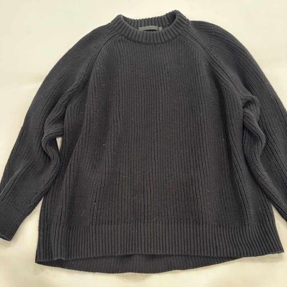 NEW Jenni Kayne -oversized cotton fisherman sweater -size medium